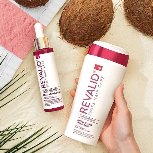 Revalid Anti-Aging vlasová péče šampon+taštička vlasová péče dárková sada