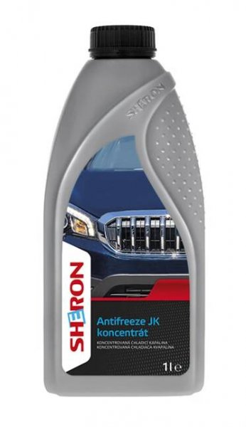 Náplň do chladiče a ostřikovače Chladící kapalina SHERON Antifreeze JK 1l