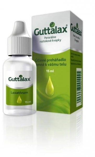 Guttalax kvapky - úľava od zápchy (recenzia, skúsenosti, ceny) - Imunita Online