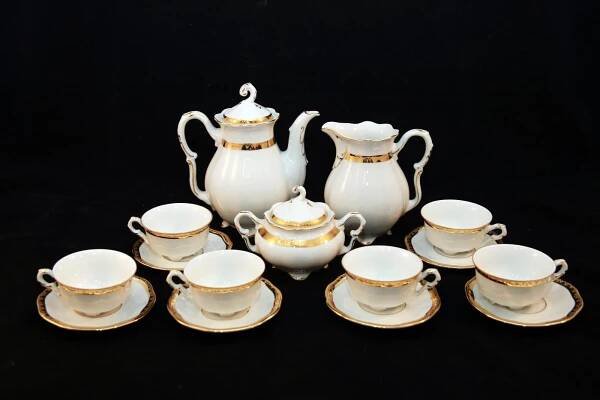 Pirken Hammer Avignon porcelánový kávový servis - Starožitnosti a umění