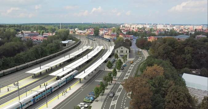 Modernizace trati Praha – Kladno má začít příští rok. Podívejte se, jak budou nové stanice vypadat