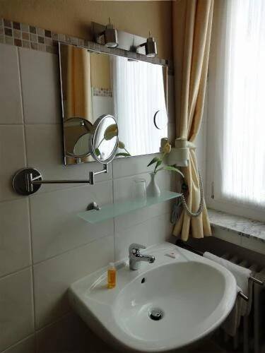 Koupelna v ubytování Hotel Marienhof
