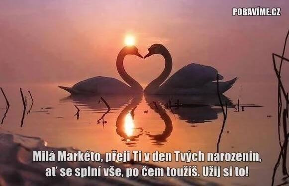 Přání k narozeninám pro Markétu | Pobavime.cz