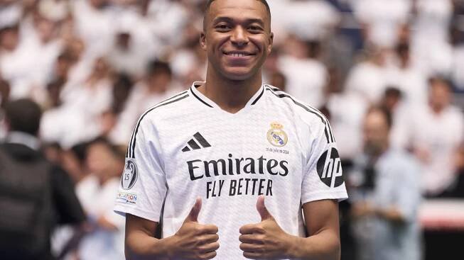 People are just realising Kylian Mbappe’s real name as Real Madrid star’s old FIFA card goes viral on soc...
