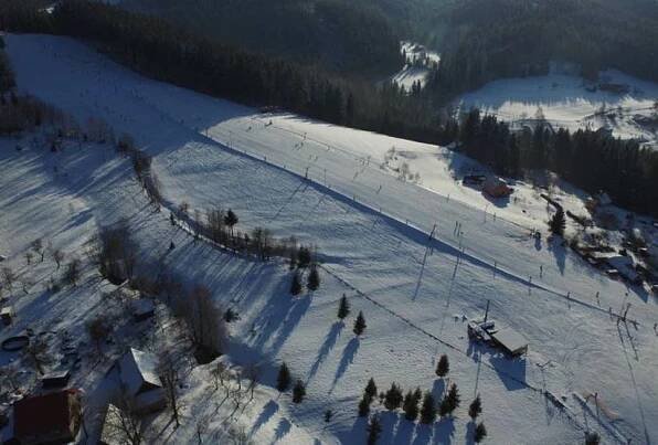 Skiareál u Sachovy studánky v Horní Bečvě