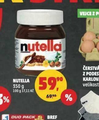 Penny Market Nutella nabídka