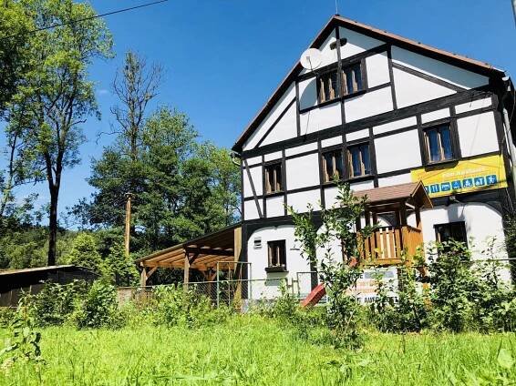 Pension Pod Kaštany Srbská Kamenice Exteriér fotografie