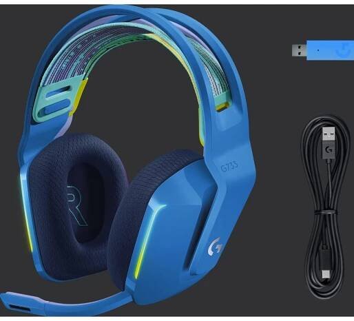 G733 LIGHTSPEED Blue LOGITECH | eberry.cz