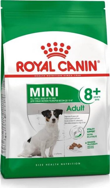 Royal Canin Adult 8+ Mini Poultry 8 kg od 814 Kč