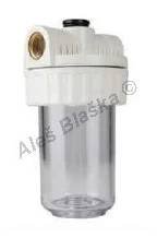 Domovní filtr přímý na mechanické nečistoty 5" (filtrace vody-vodní filtr) Dimenze 1/2"