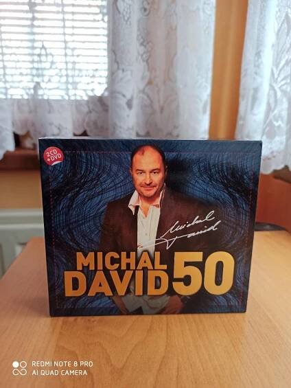 2 CD+ 1 DVD Michal David 50 - Hudba
