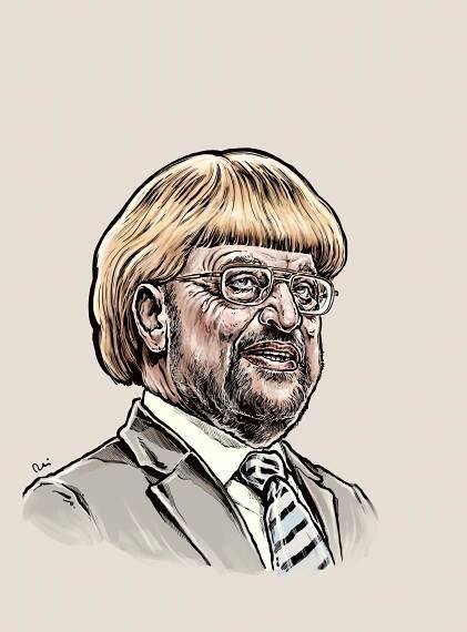 Herr Schulz se rozjel