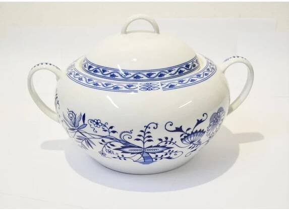 cibulák Henriette polévková mísa terina 3,0 L henrieta Saphyr Thun 1 ks cibulákový porcelán Nová Role