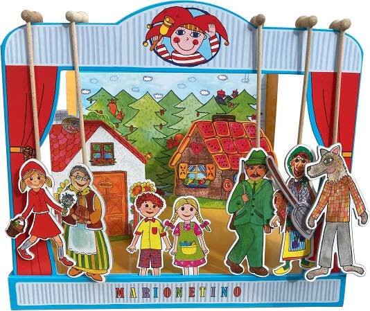 Marionetino Loutkové divadlo Trojpohádka Červená Karkulka