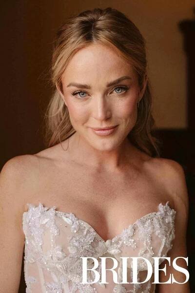 Actors Caity Lotz and Kyle Schmid's Romantic Wedding in Cartagena, Columbia