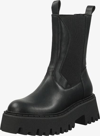 STEVE MADDEN Chelsea boty 'Obtain' – černá: přední strana