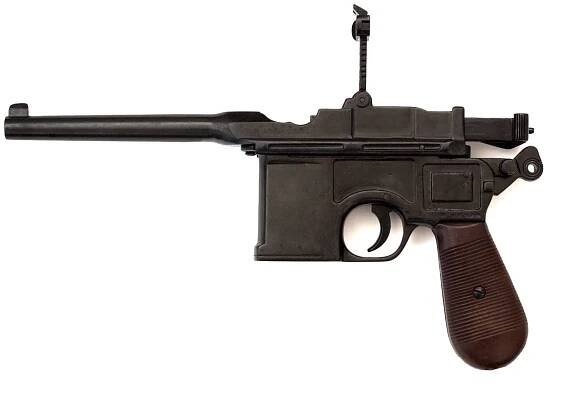 Pistole Mauser C96 1898 - dekorační replika DENIX D-1024 L-11