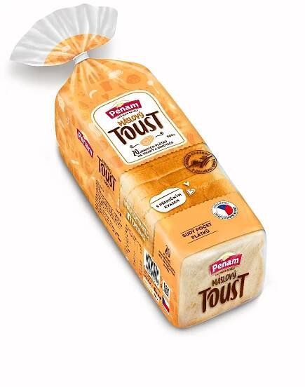 Penam Chléb toustový máslový 500 g