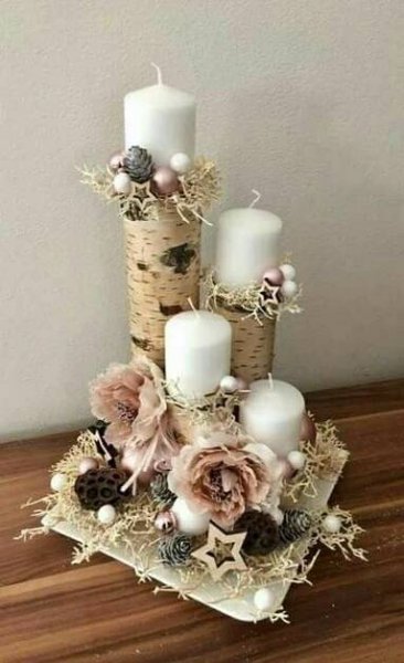 Christmas Candle Decorations