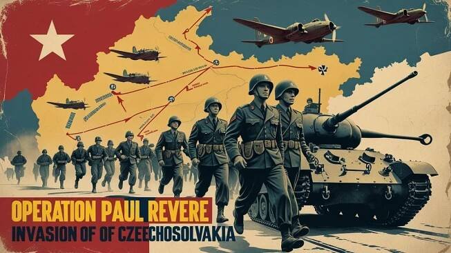 Americký plán na invazi do Československa v roce 1952: Operace Paul Revere
