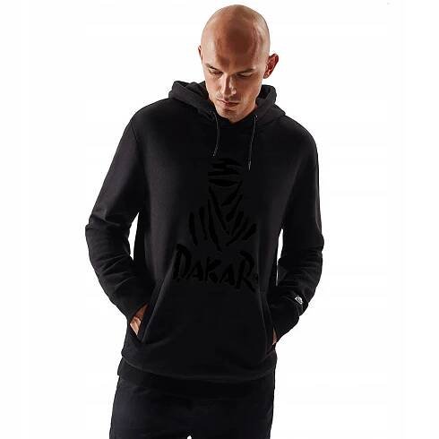 Pánská mikina DAKAR Hoody 3 černá výprodej
