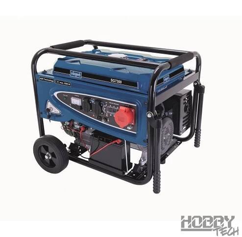 Scheppach SG 7300 elektrocentrála rámová s AVR regulací - HOBBYTECH, spol. s r.o.