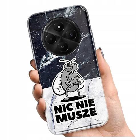 POUZDRO + SKLO NA TELEFON XIAOMI 14C A4 POCO C75 POUZDRO KRYT OBAL VZORY
