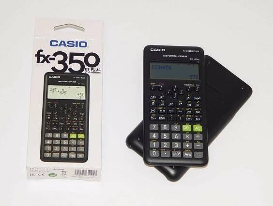 Kalkulačka Casio FX 350 ES PLUS 2E - černá | eberry.cz