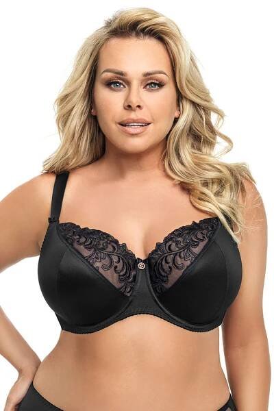 Gorsenia K378 Victoria black 80K Měkká podprsenka