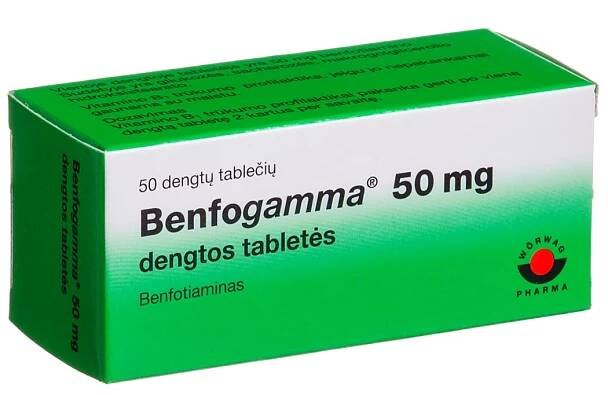 Benfogamma 50mg benfotiamine