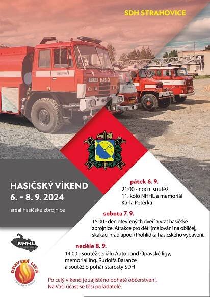 Hasičský víkend - 6.-8.9.2024 - SDH Strahovice