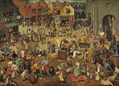 Zápas masopustu s půstem (1559)