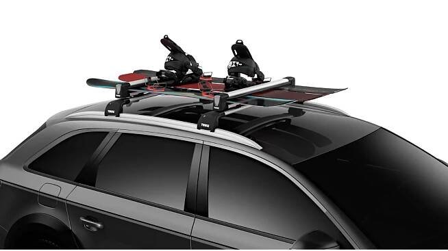 Půjčovna - Střešní nosič lyží a snowboardů Thule SnowPack L - na 6...