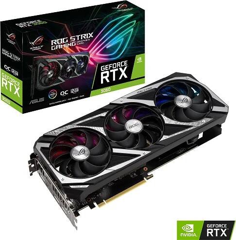 ASUS ROG STRIX GeForce RTX 3060 O12G GAMING