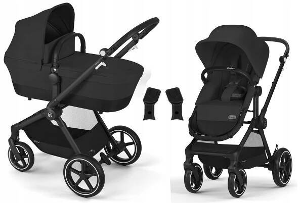 CYBEX Eos Lux Moon Black Black Frame 2023