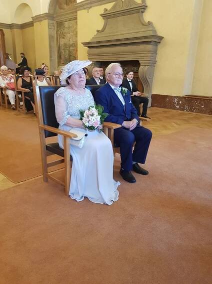 Manželé Baldovi spolu oslavili diamantovou svatbu | Portál městského obvodu Plzeň 3
