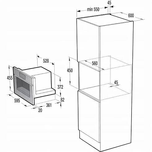 Sada GORENJE BCS798S24BG + CMA9200BG + WD1410BG - Allegro