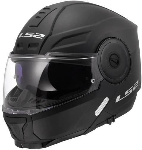 Výklopná helma na motorku LS2 FF902 Scope II Solid matná černá