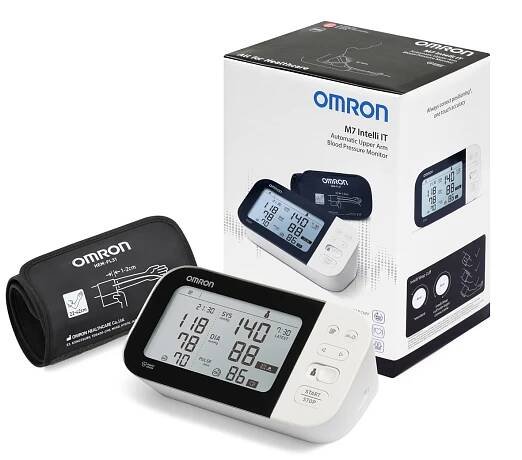 Tlakoměr OMRON M7 Intelli IT s AFib + síťový zdroj zdarma