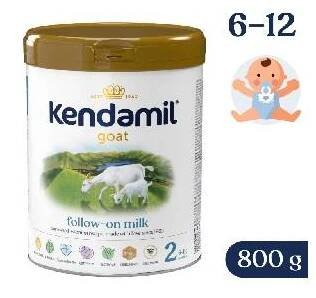 Kendal Nutricare Kendamil Kozí pokračovací mléko 2 (800 g) DHA+ AKCE