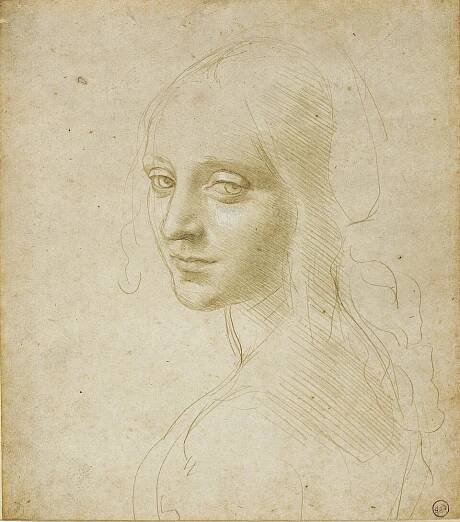 Head of a Woman (Leonardo, Turin) - Wikipedia