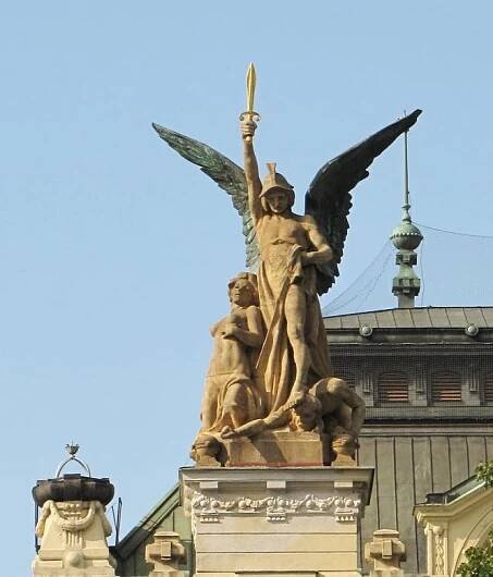 Vinohrady Theatre detail