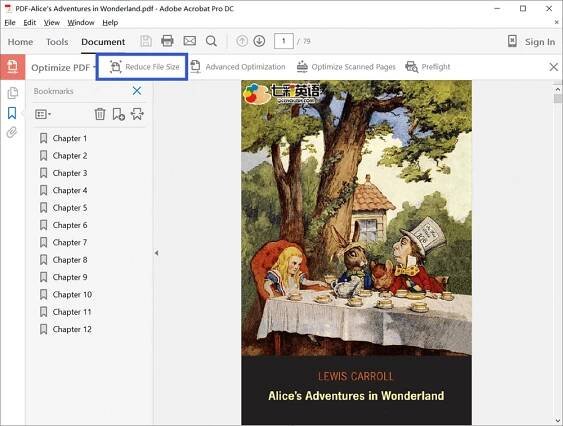 Adobe Acrobat DC Pro Reduce File Size