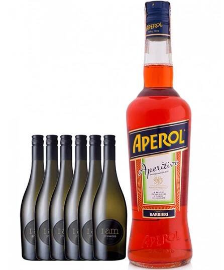 6x I am Prosecco 750ml + 1x Aperol 700ml V AKCII / SO ZĽAVOU