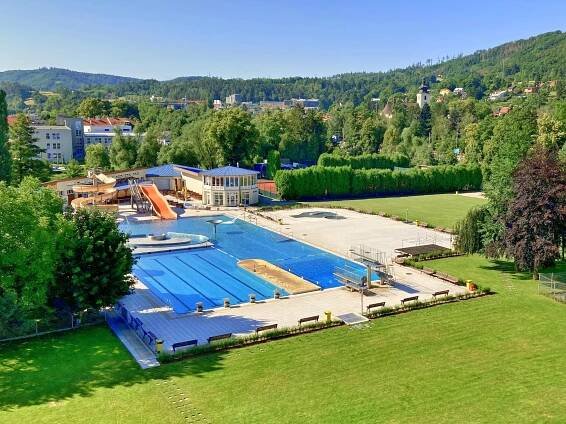 Bazén a aquapark Blansko