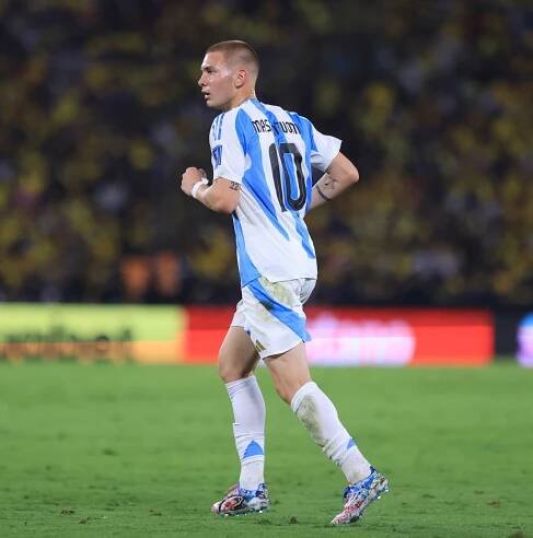 Mastantuono Featured for 30 Minutes in Argentina’s 1-0 Defeat to Ecuador