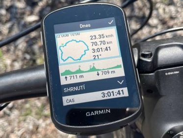 Recenze cyklonavigace Edge 540: Data, jízdní profily, stav tréninku, ClimbPro, dynamika jízdy (2.)