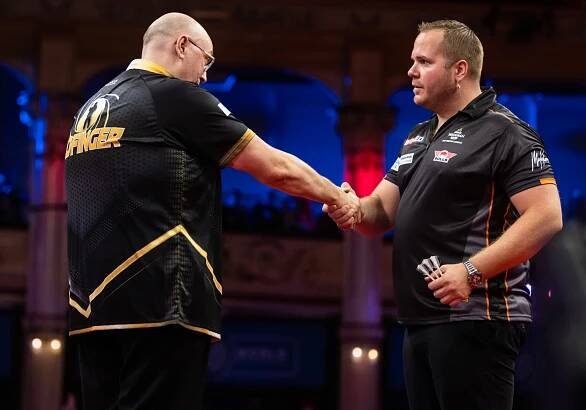 Andrew Gilding and Dirk van Duijvenbode