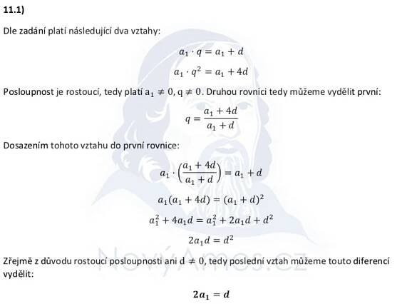 Didaktický test z matematiky+ - jaro 2020 - řešení úlohy 11