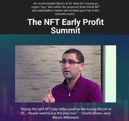 Charlie Shrem NFT Pick